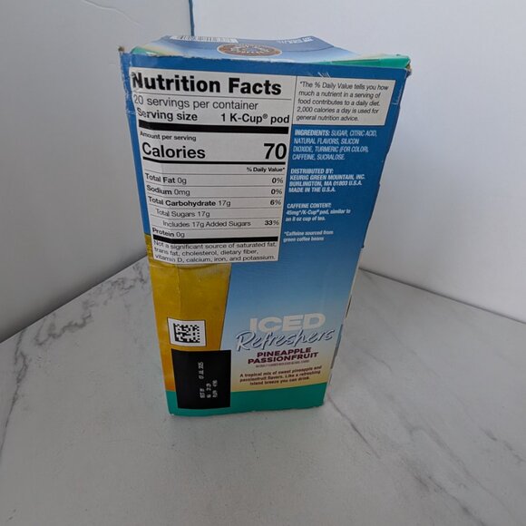 The Donut Shop Coffee - Iced Refreshers - Pineapple/Passionfruit - Keurig - Picture 4 of 4